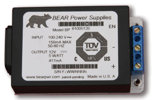 Rugged power supply for telecom equipment