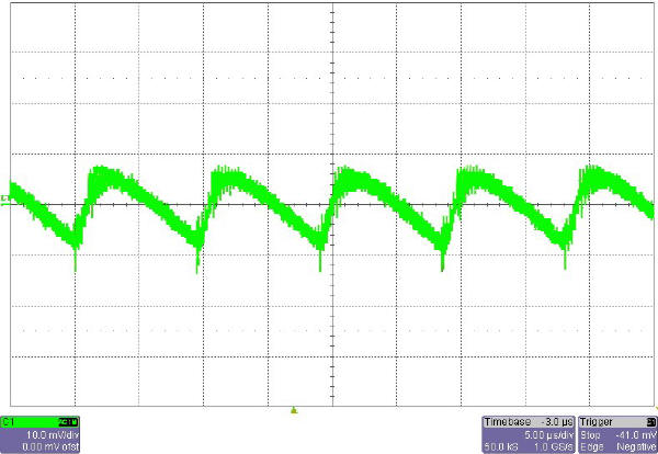 output noise voltage on 3.3v 10watt bear power supply