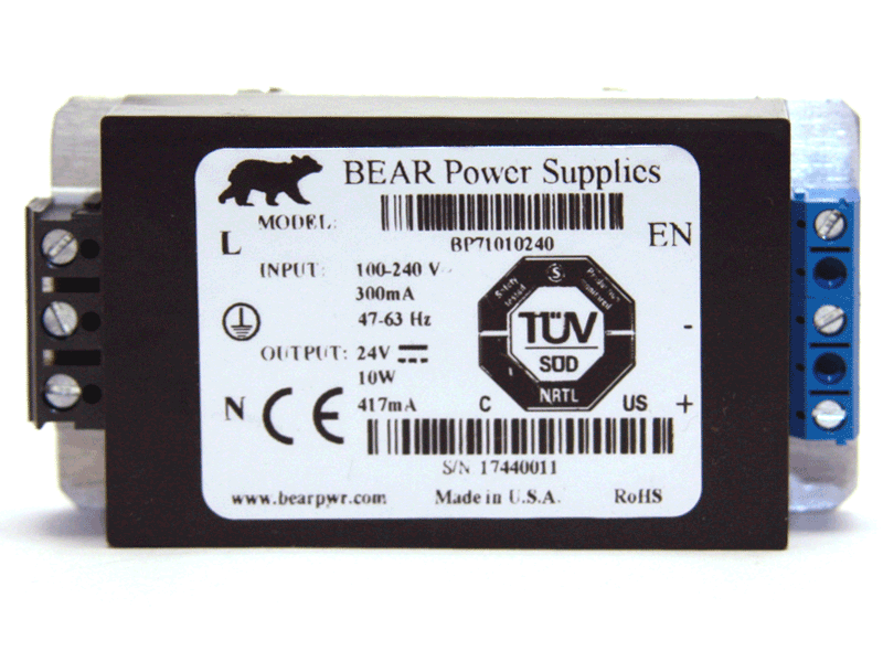 BP7 Series | DIN Rail Mountable - Bear Power Supplies